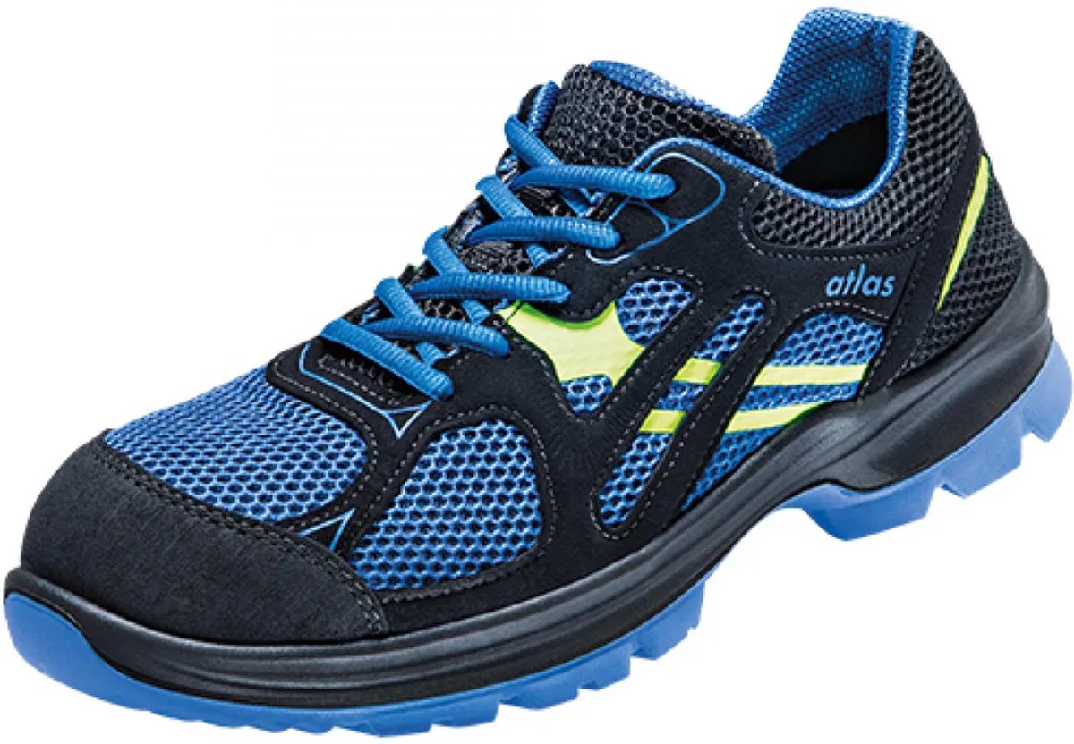 Schoen Flash 4005 XP LG S1P ESD - Zwart/Blauw de Atlas, Noir, Bleu, 47 – image du produit