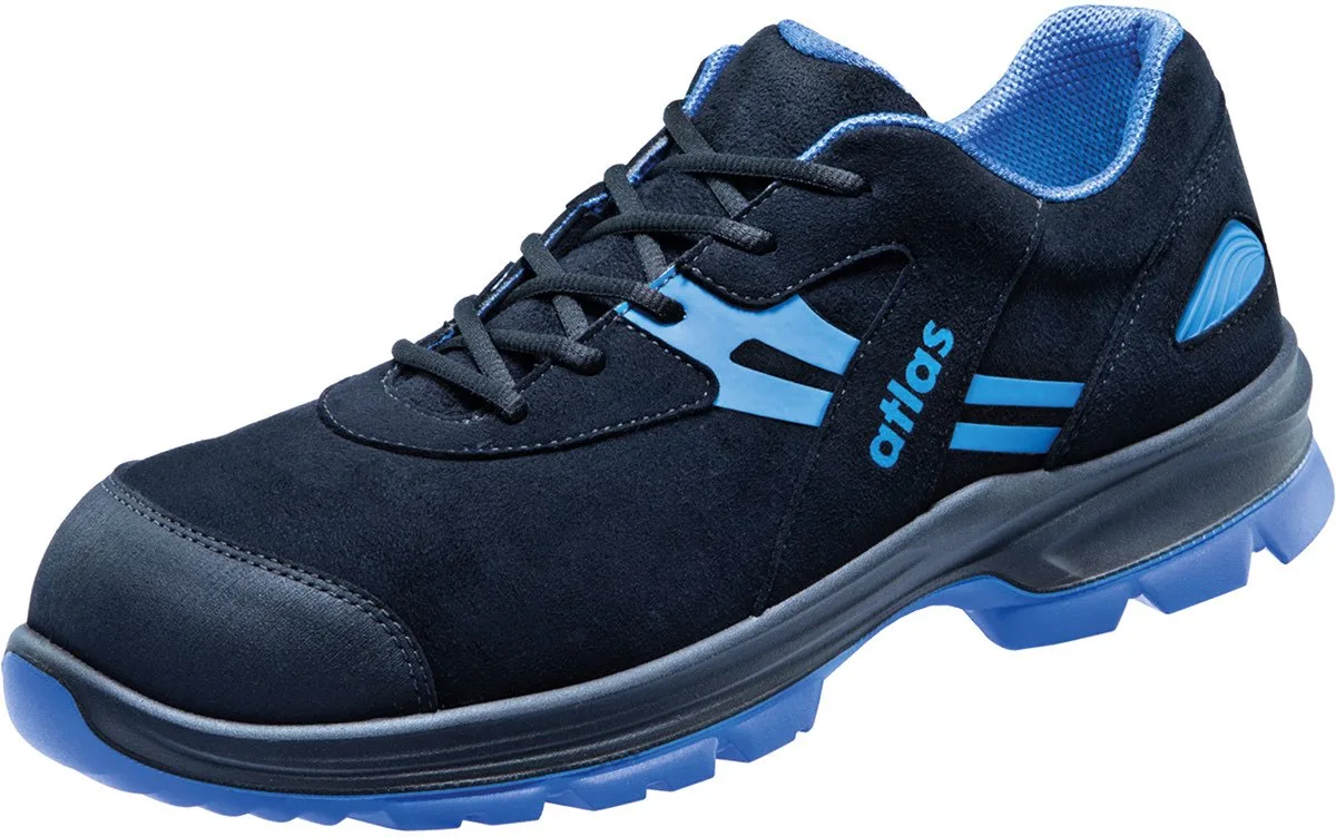 Schoen Flash 5405 XP S3 ESD - Zwart/Blauw de Atlas, Noir, Bleu, 43 – image du produit