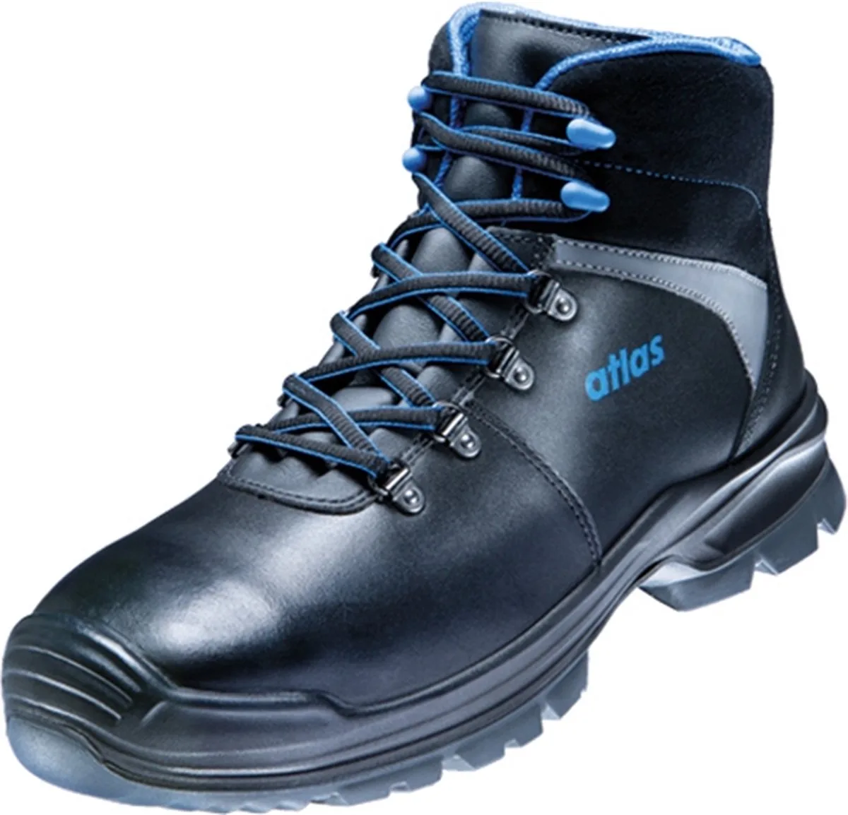 Schoen SL 535 2.0 XP ESD S3 - Zwart/Blauw de Atlas, Noir, Bleu, 44 – image du produit