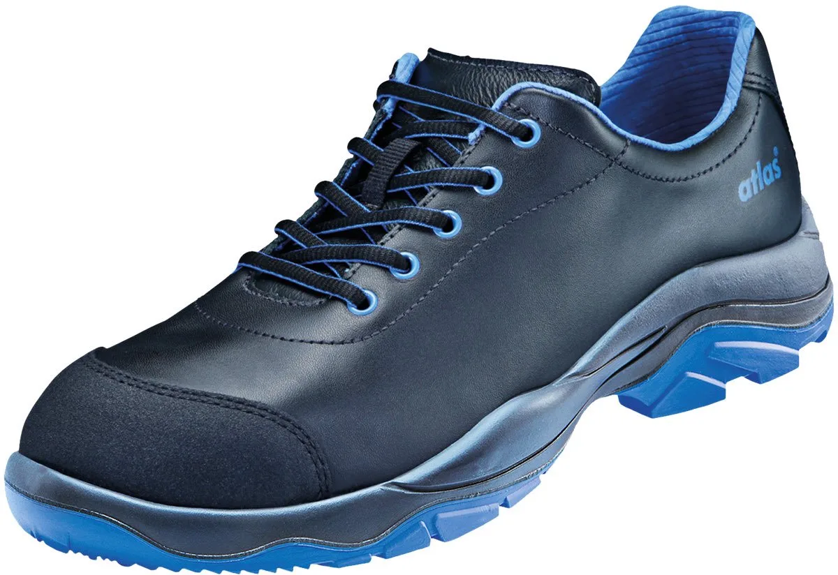 Schoen SL 645 XP 2.0 S3 ESD - Zwart/Blauw von Atlas, Schwarz, Blau, 48 – Produktbild