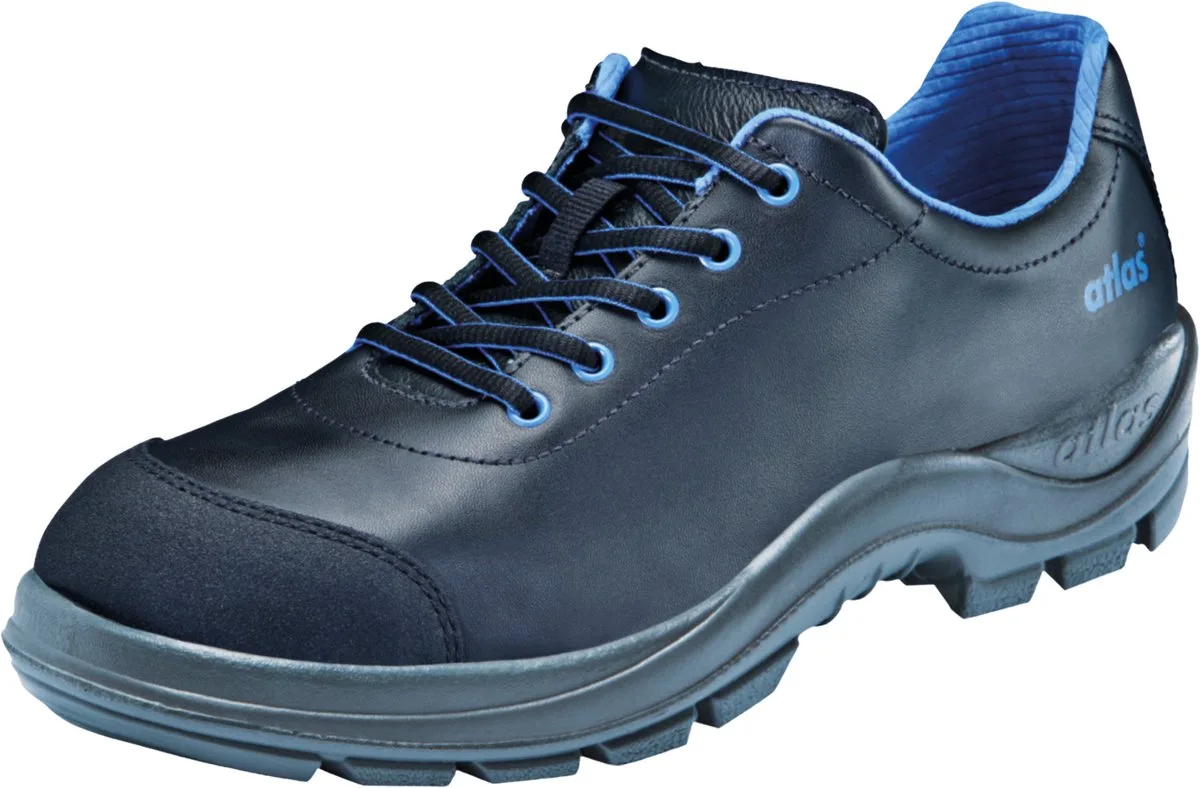 Schoen SL 645 XP 2.0 S3 ESD - Zwart/Blauw fra Atlas, Sort, Blå, 51 – produktbillede