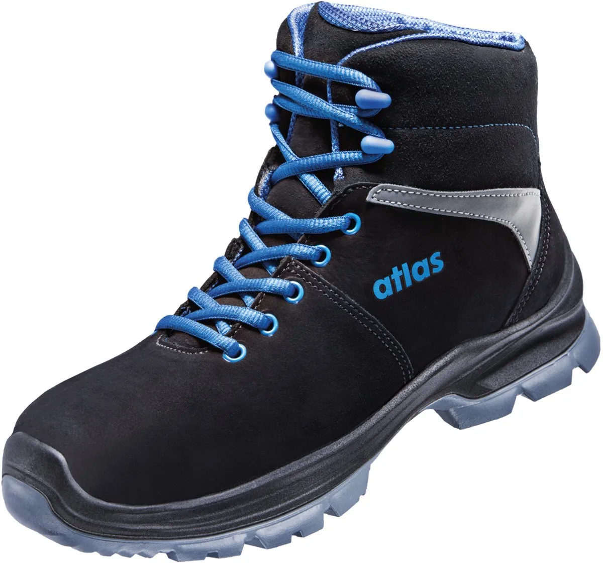 Schoen SL 805 XP 2.0 HG S3 ESD - Zwart/Blauw de Atlas, Noir, Bleu, 49 – image du produit