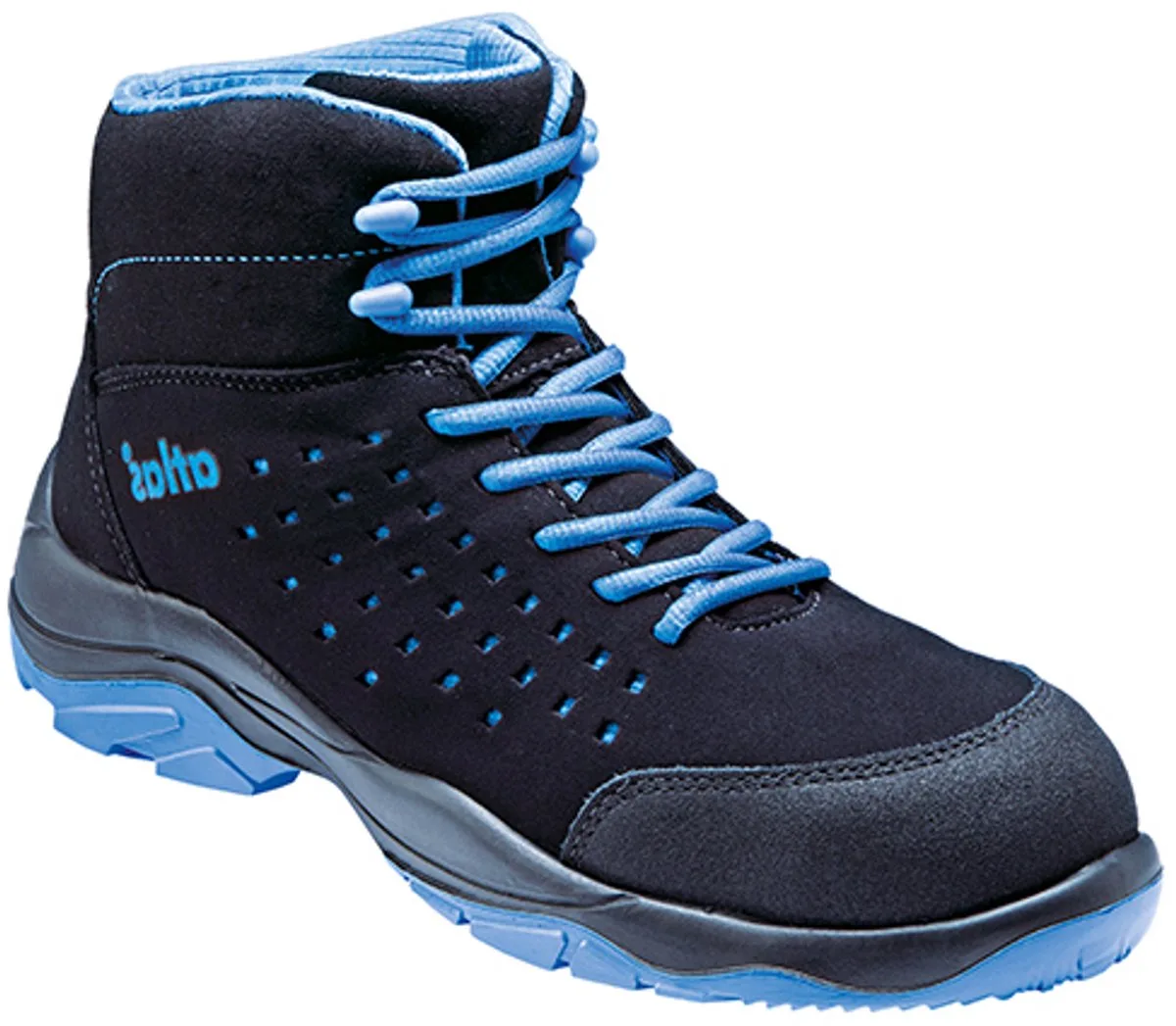 Schoen SL 82 2.0 HG S1 ESD - Zwart/Blauw de Atlas, Noir, Bleu, 36 – image du produit