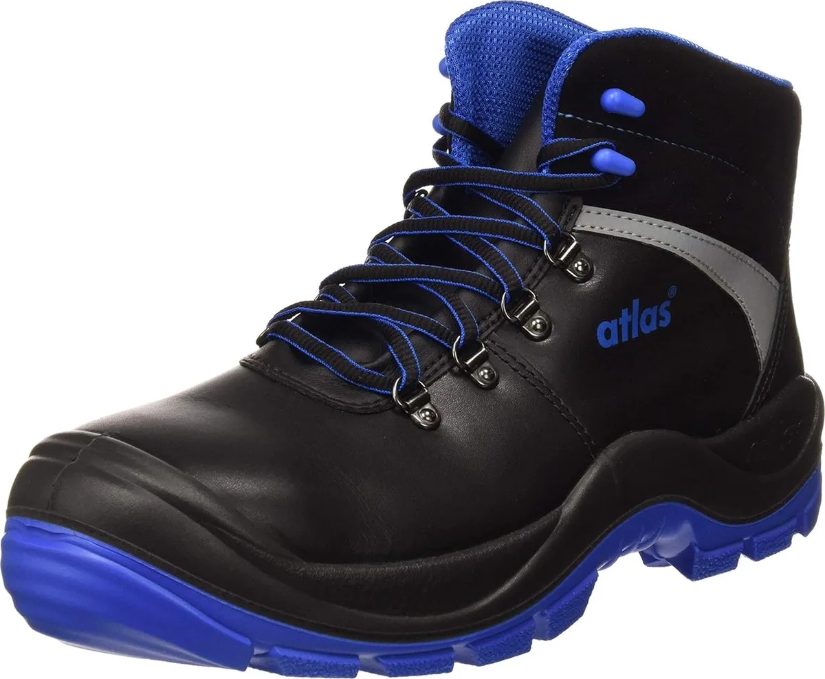 SL 525 XP - Werkschoenen S3 - ESD - Stalen Neus von Atlas, Schwarz, Blau – Produktbild