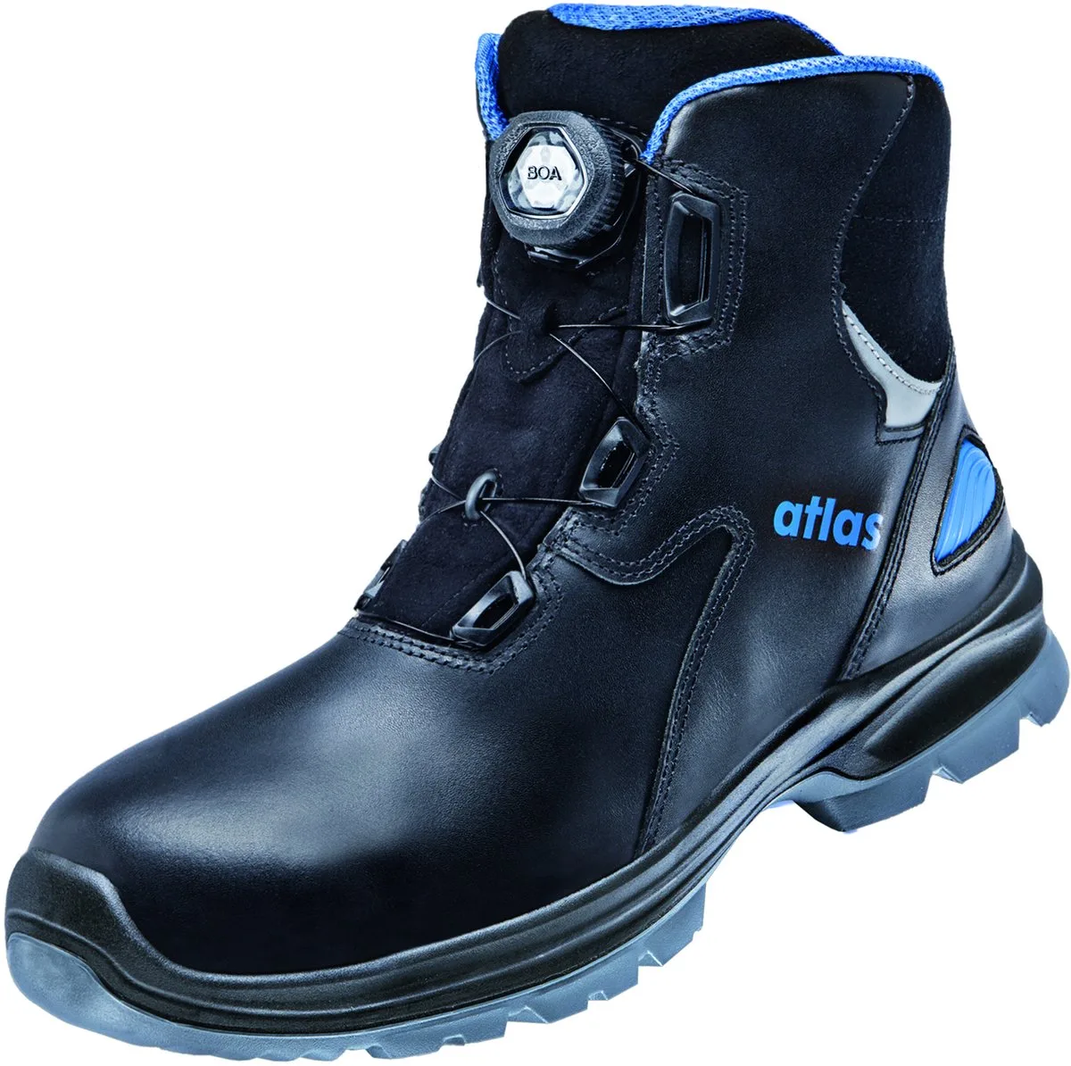 SL9845 BOA ESD S3 Werkschoen - Waterdicht - BOA Sluiting by Atlas, Black, Blue – product image