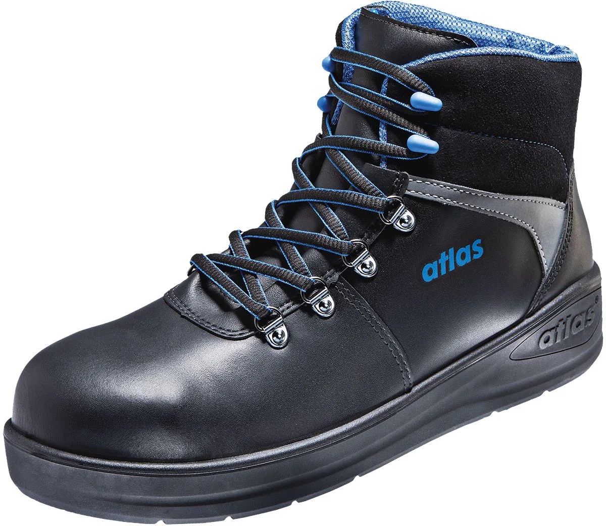 Thermo Tech 800 Blue S3 - Zwart von Atlas, Schwarz, 41 – Produktbild