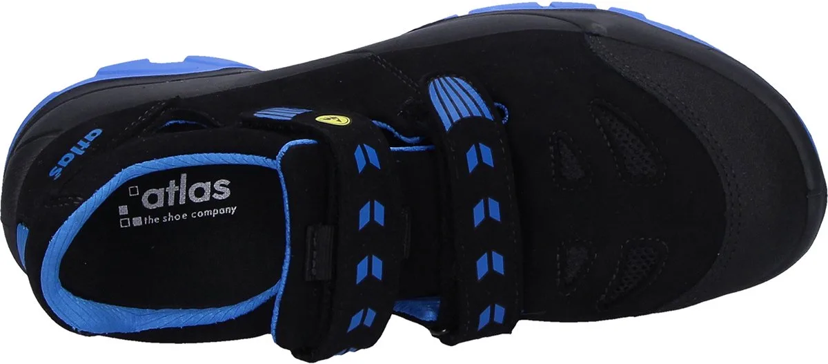 Unisex's - 224001p48 SL 465 XP 2.0 ESD S1P W.10 - zwart/blauw - EU de Atlas, Noir, Bleu, 48 – image du produit