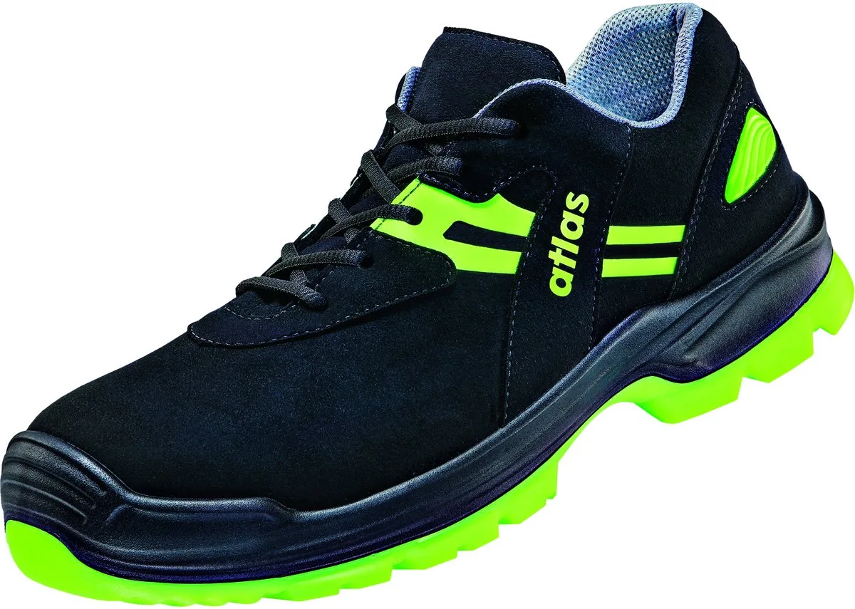 Veiligheidsschoenen 91600 Atlas Flash 5265 XP ESD fra Atlas, Sort, Gul – produktbillede