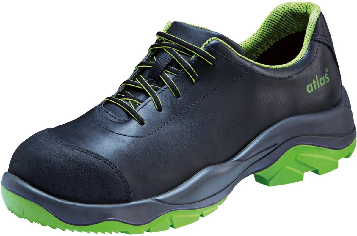 Veiligheidsschoenen Landbouw SL625 XP fra Atlas, Sort, Grøn – produktbillede