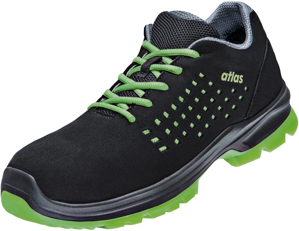 Veiligheidsschoenen SL 205 XP groene ESD fra Atlas, Sort, Grøn – produktbillede