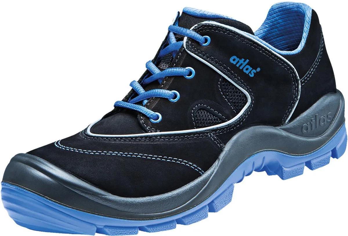 Veiligheidsschoenen SL 245 XP blauw ESD fra Atlas, Sort, Blå – produktbillede