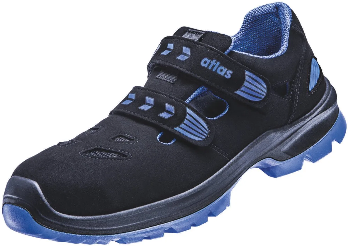 Veiligheidsschoenen SL 465 XP blauw ESD fra Atlas, Sort, Blå – produktbillede
