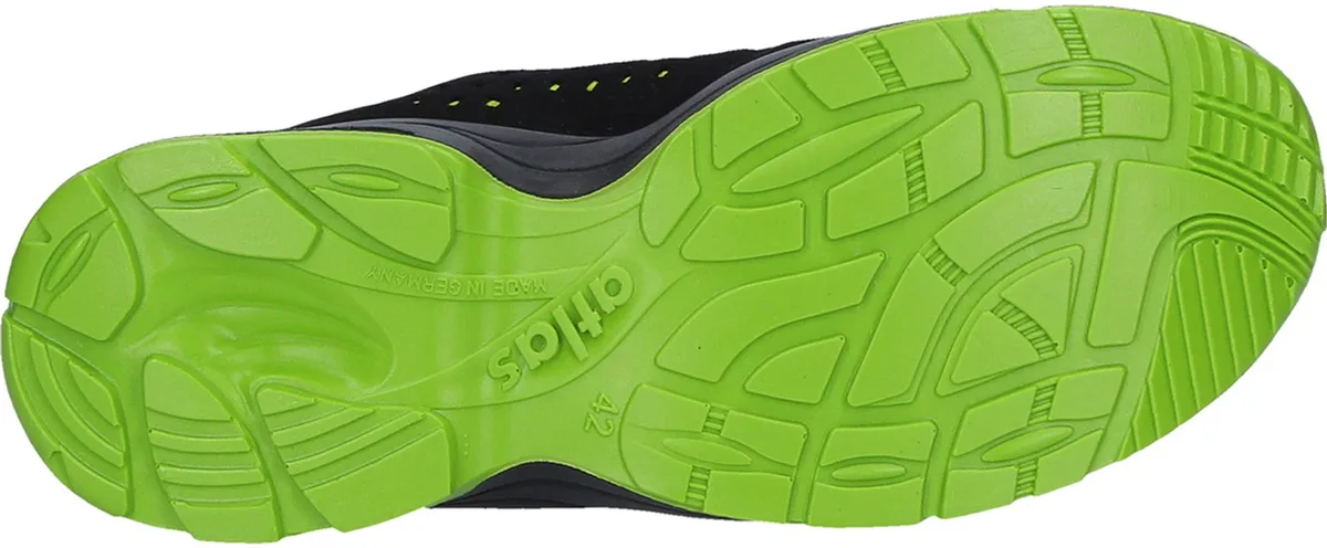 Veiligheidsschoenen SL 9205 XP Boa ESD van Atlas, Zwart, Groen – productafbeelding