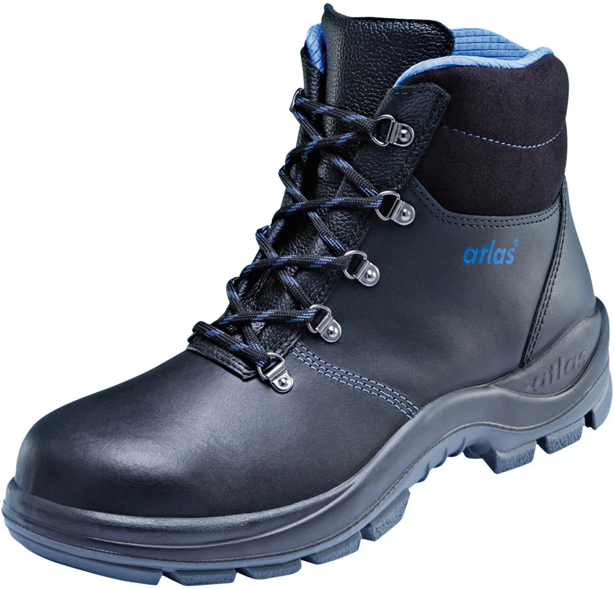 Veiligheidsschoenen XP 155 Breedte 12 van Atlas, Zwart – productafbeelding