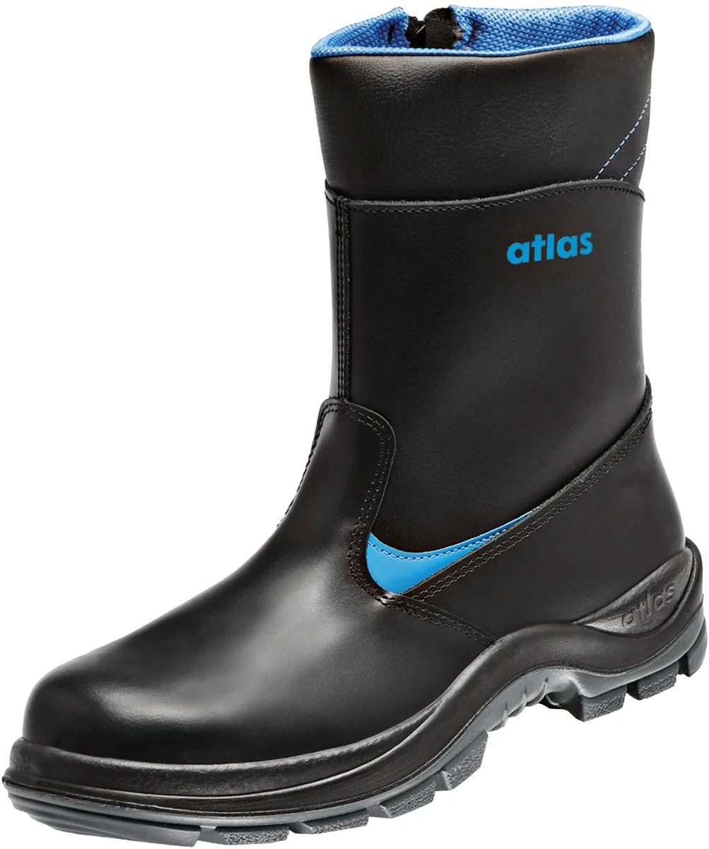Werklaars | merk Atlas | model Anatomic Bau 800 XP | veiligheidsklasse S3 van Atlas, Zwart – productafbeelding