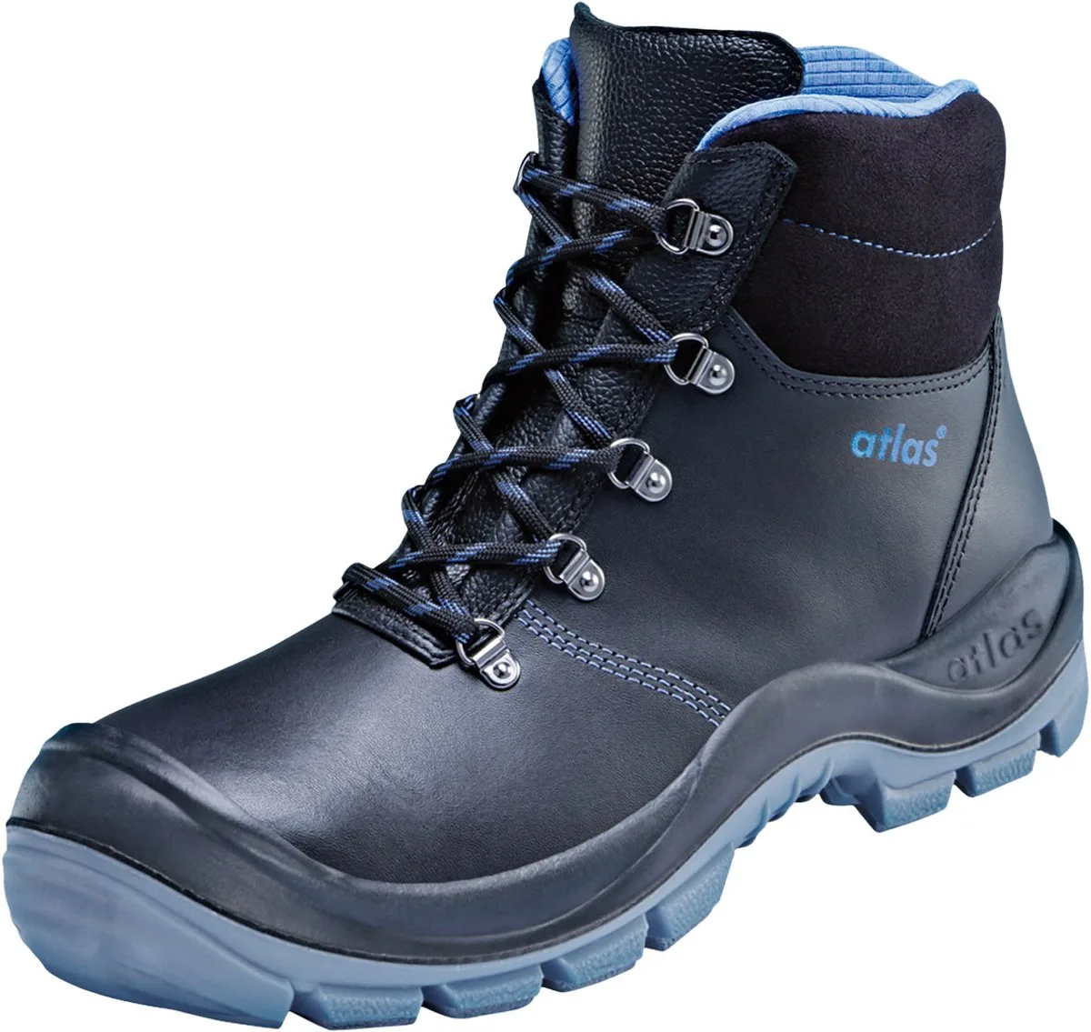 werkschoenen s3 hoog kruipneus XP505 van Atlas, Zwart, 43 – productafbeelding