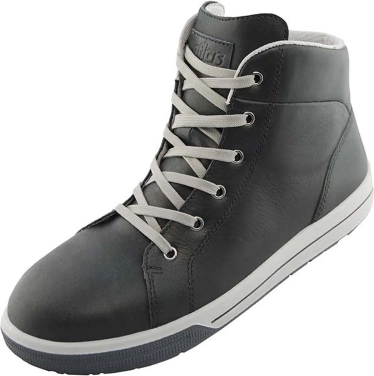 werkschoenen s3 hoog sneaker A 585 de Atlas, Grafietgrijs, 37 – image du produit