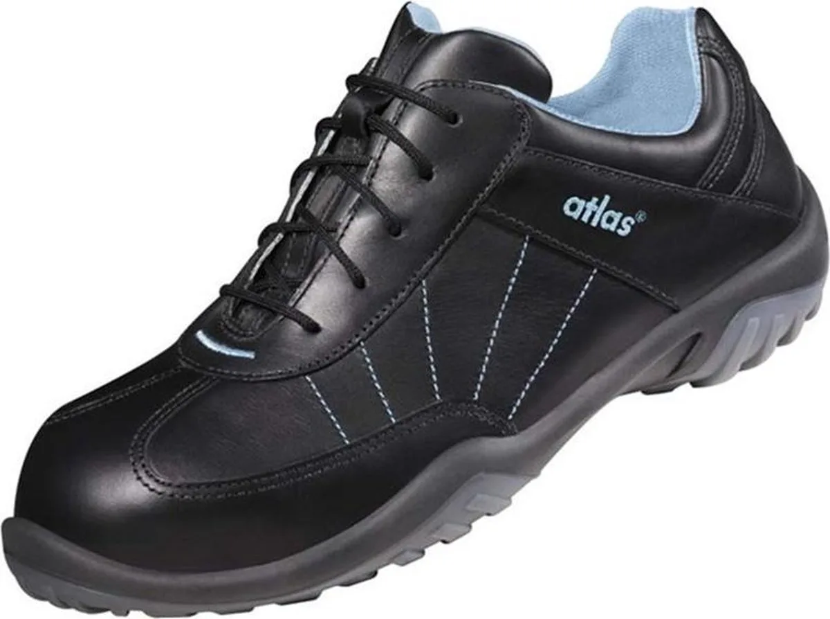 werkshoenen S2 damesmaat 35 laag GX120 black van Atlas, Zwart – productafbeelding