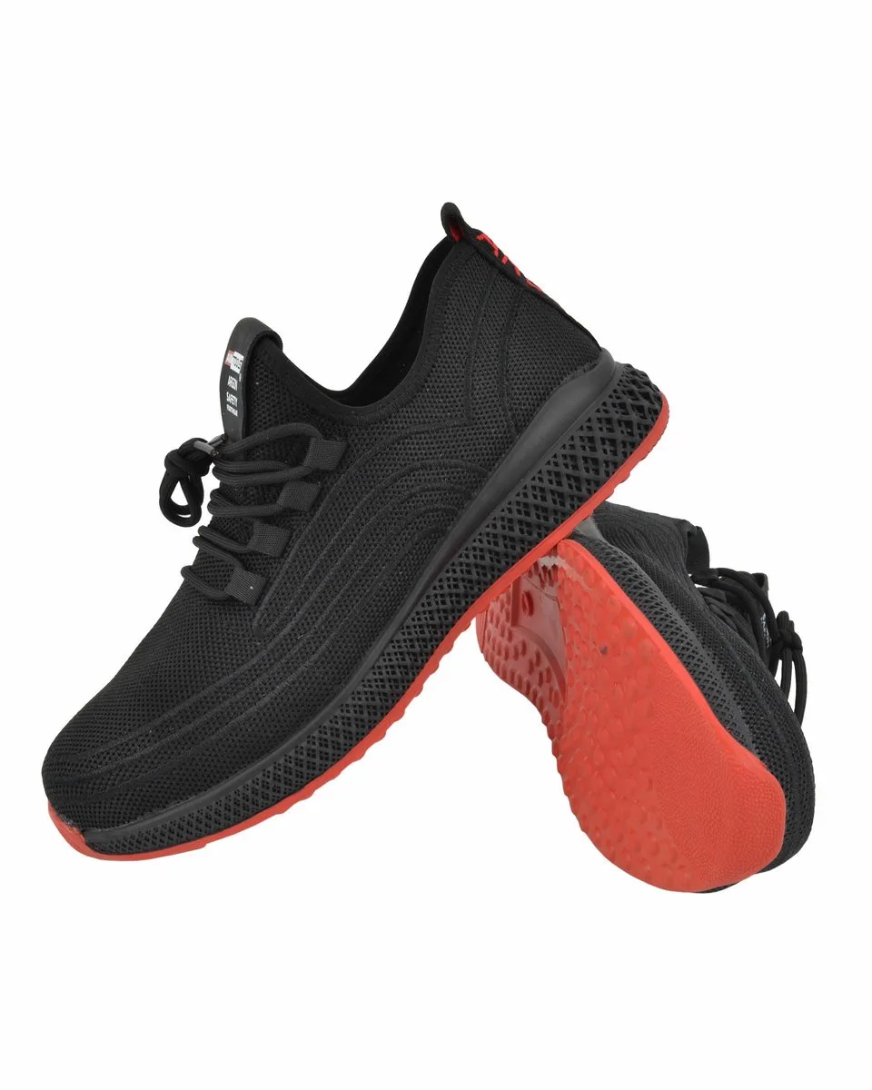 Argon Serie - Veiligheidsschoenen - Composiet Neus - Kevlar Inlegzool van AWTOOLS, Rood – productafbeelding