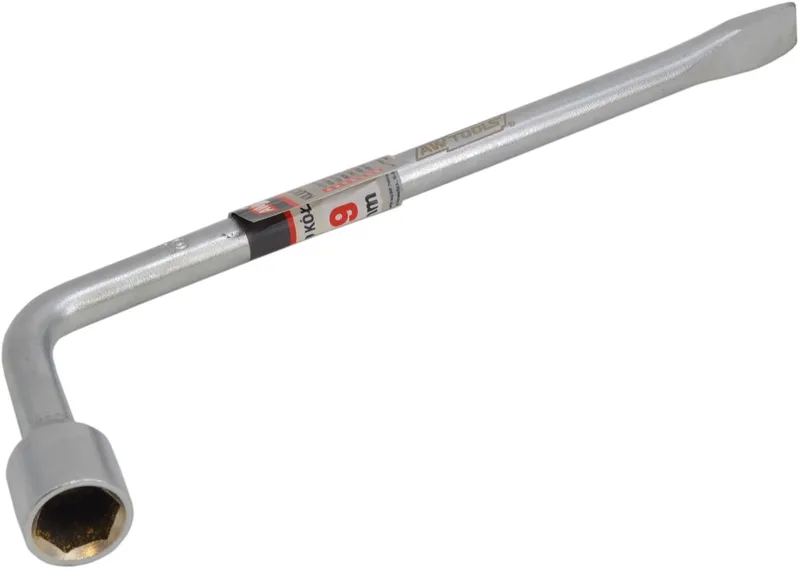 AW18100 - L-vormige Wielmoersleutel - 17mm - Ergonomische Handgreep fra AWTOOLS – produktbillede