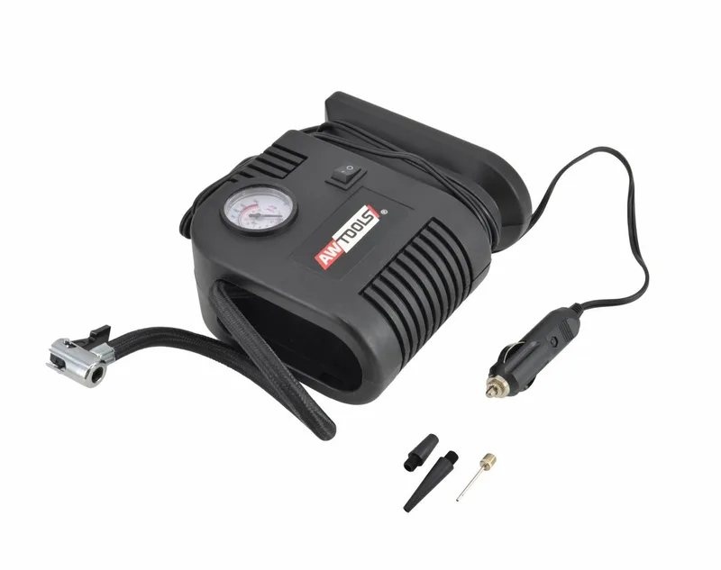AW19330 - Compressor - 12V - 84W - 4 Bar by AWTOOLS, Black – product image