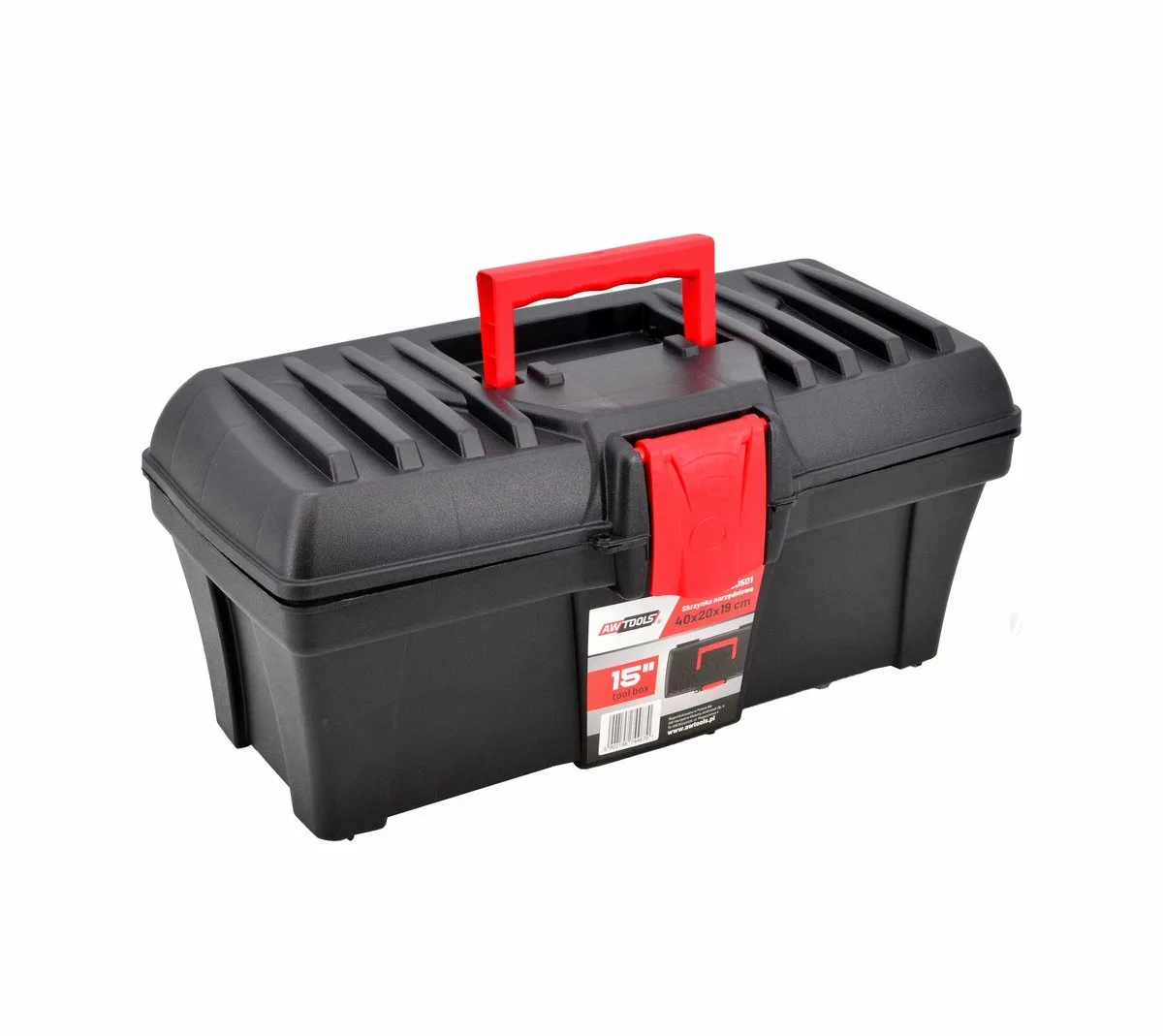AW30501 - Gereedschapskoffer - Duurzaam ABS - 15" by AWTOOLS, Black – product image