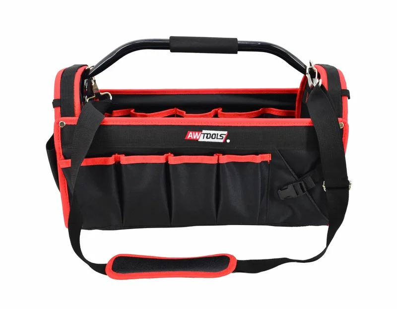 AW30661 - Gereedschapstas - Open Model - 31 Vakken - Nylon by AWTOOLS, Red – product image