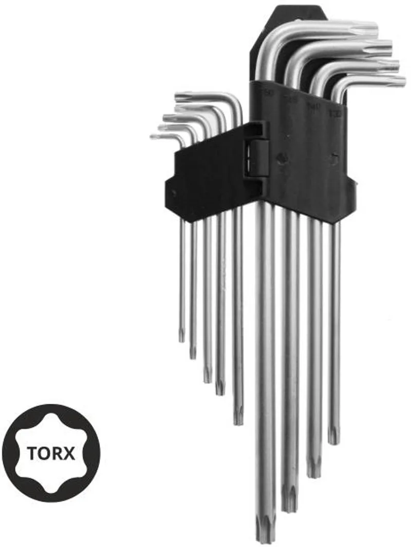 AW35006 - Torx Sleutel Set - Lange - 9-delig - CrV Staal by AWTOOLS – product image