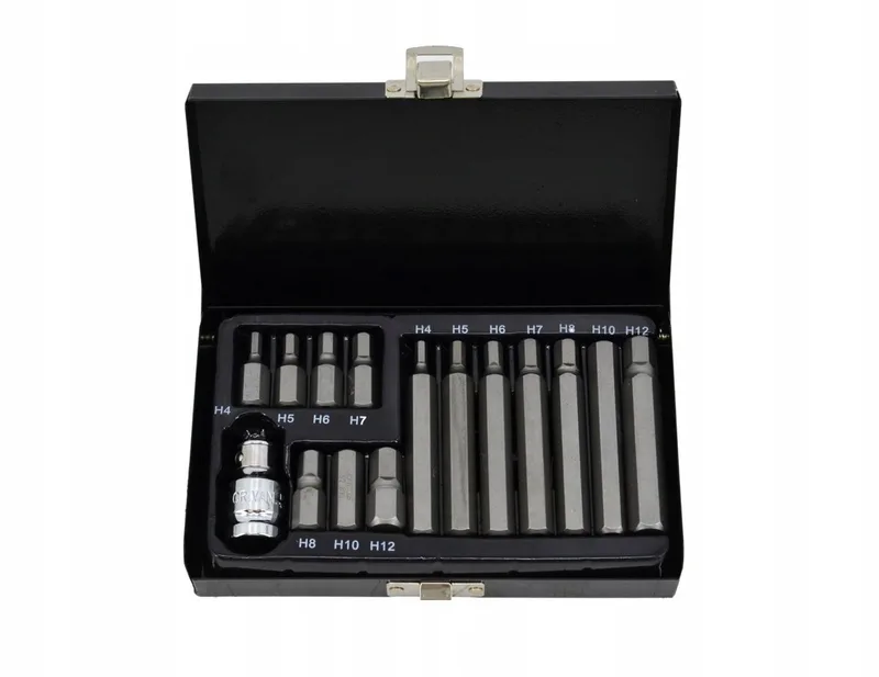 AW35113BL - Imbus Bit Set - 15-delig - Staal S2 - Metalen Koffer von AWTOOLS – Produktbild