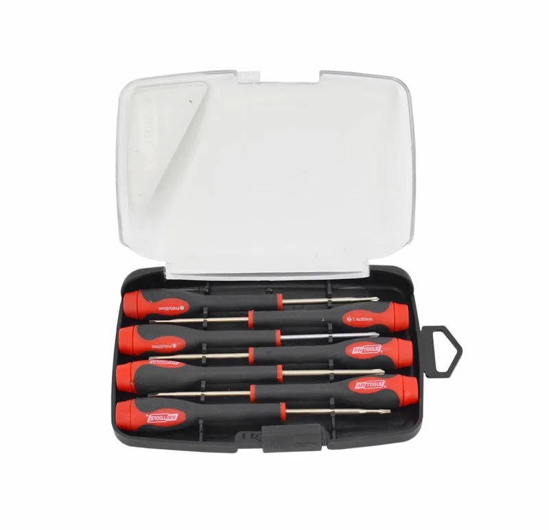 AW36698 - Precisie Schroevendraaierset - S2 Staal - 7 Stuks by AWTOOLS, Black – product image