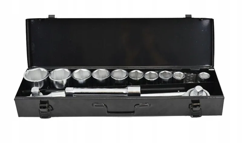 AW39014 - Dopsleutelset - 3/4" - 14-delig - CrV Staal by AWTOOLS, Silver – product image