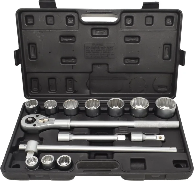AW39015 - Dopsleutelset - 12-kantige Nasadki - 14-delig - 3/4 inch de AWTOOLS – image du produit