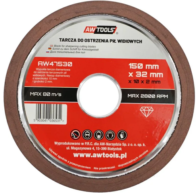 AW47530 - Diamant Doorslijpschijf - 150mm - Hartgehard Staal - Widia Pił von AWTOOLS – Produktbild