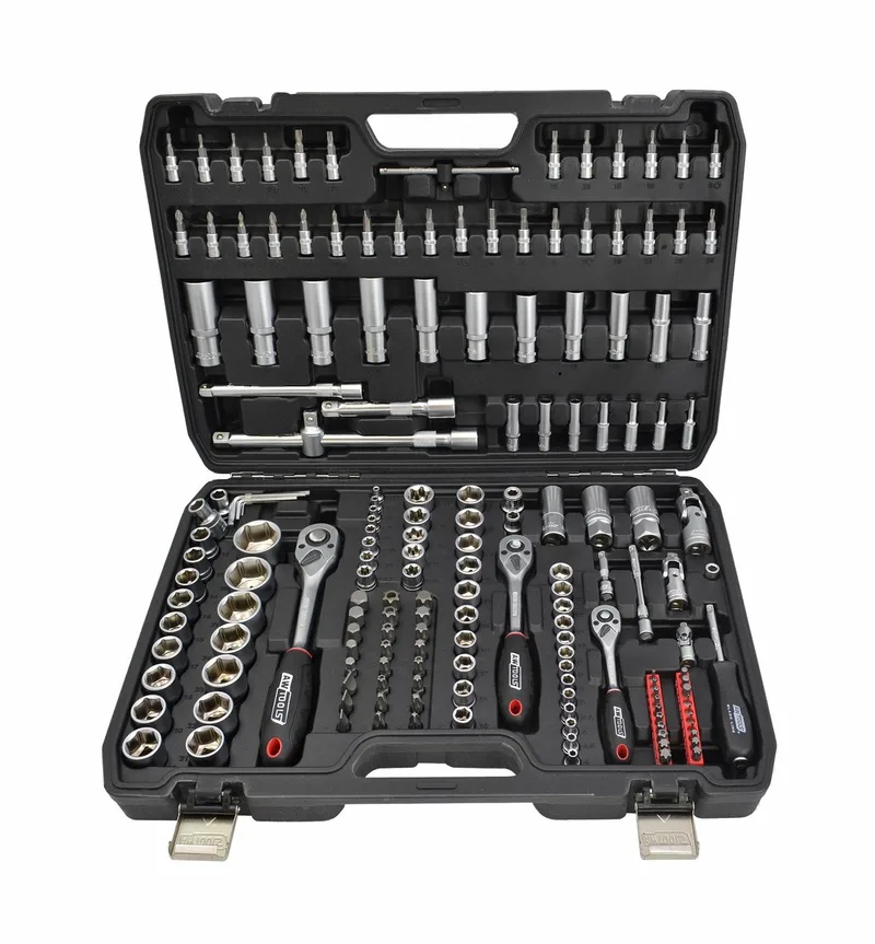 Black Line - Dopsleutelset - 173-delig - Grijpers - Cr-V Staal by AWTOOLS – product image