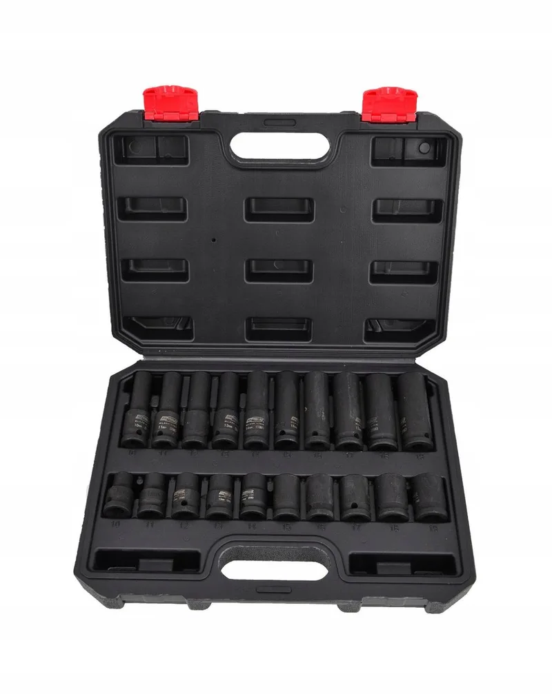 Black Line - Dopsleutelset - 20-delig - CrMo Staal - 1/2" Aansluiting by AWTOOLS – product image
