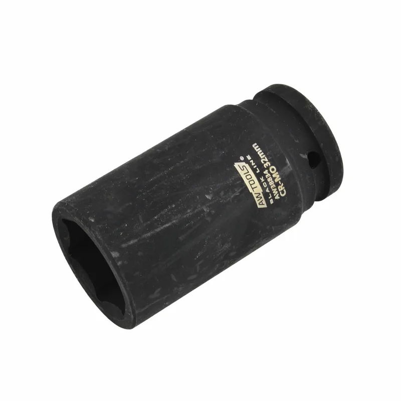 Black Line - Lange Impact Dopsleutel - 30mm - 3/4" Aandrijving - Cr-Mo Staal by AWTOOLS – product image