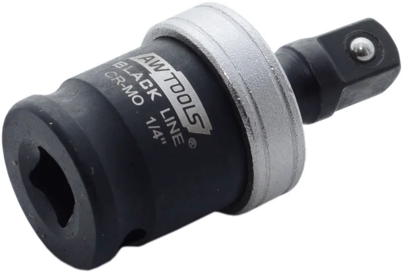 BLACK LINE - Slagmoersleutel - 1/4" - Kogelscharnier - CrMo Staal by AWTOOLS – product image