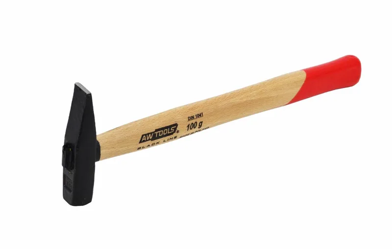 Black Line - Smeden Hamer - 0,1 kg - Houten Steel - Ergonomische Greep de AWTOOLS – image du produit