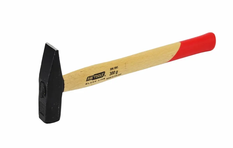 Black Line - Smeden Hamer - 300g - Ergonomische Houtgreep by AWTOOLS – product image