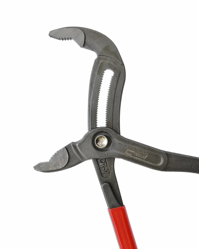 Black Line - Verstelbare Tang - 250mm - Cr-V Staal - Antislip Handgreep by AWTOOLS, Black – product image