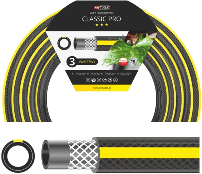 Classic Pro - Tuinslang - 1/2" - 25m - Trapsgewijze Technologie de AWTOOLS – image du produit