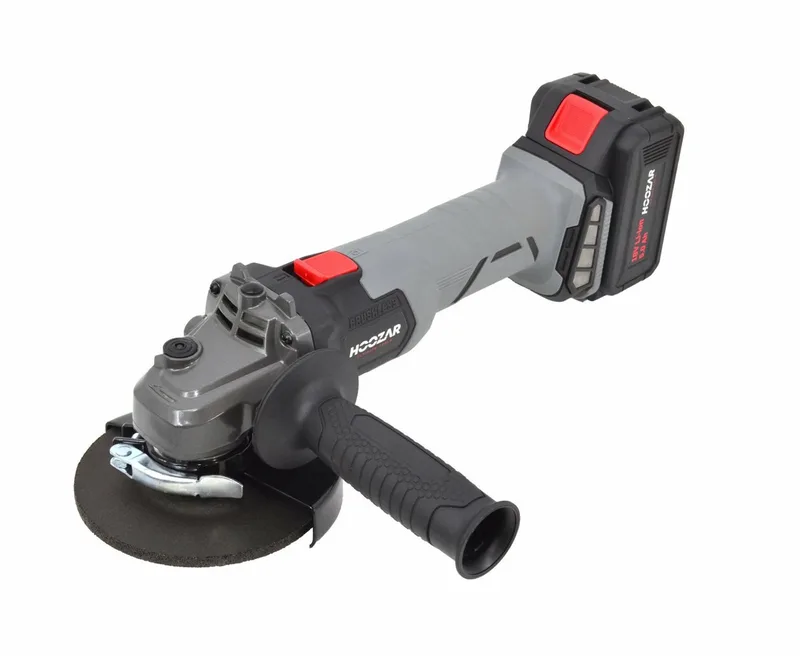 Hoozar AG25BL-T1 - Accu Haakse Slijper - 125mm - 18V - Li-Ion - Borstelloos de AWTOOLS – image du produit