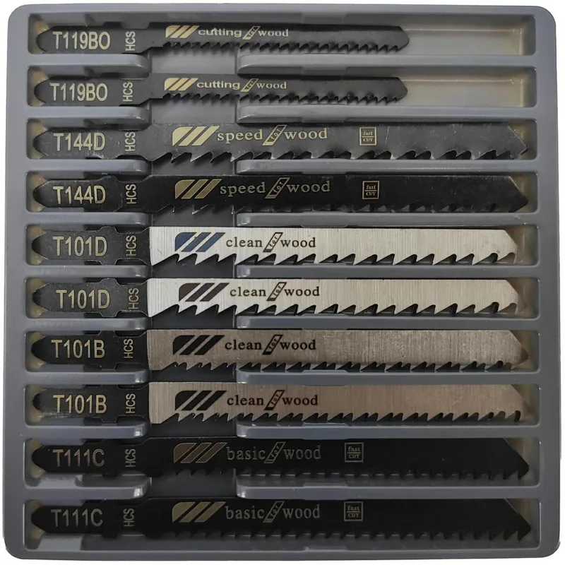Jigsaw Blades - 100mm - HCS Staal - T-Schacht von AWTOOLS – Produktbild