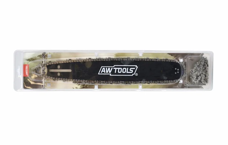 Kettingzaag - 35cm - 2 Kettingen - Met Sprocketuier by AWTOOLS – product image