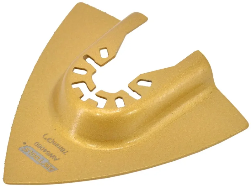 Multifunctioneel Gereedschap - Diamantschraper - 78mm - Stevig by AWTOOLS, Gold – product image