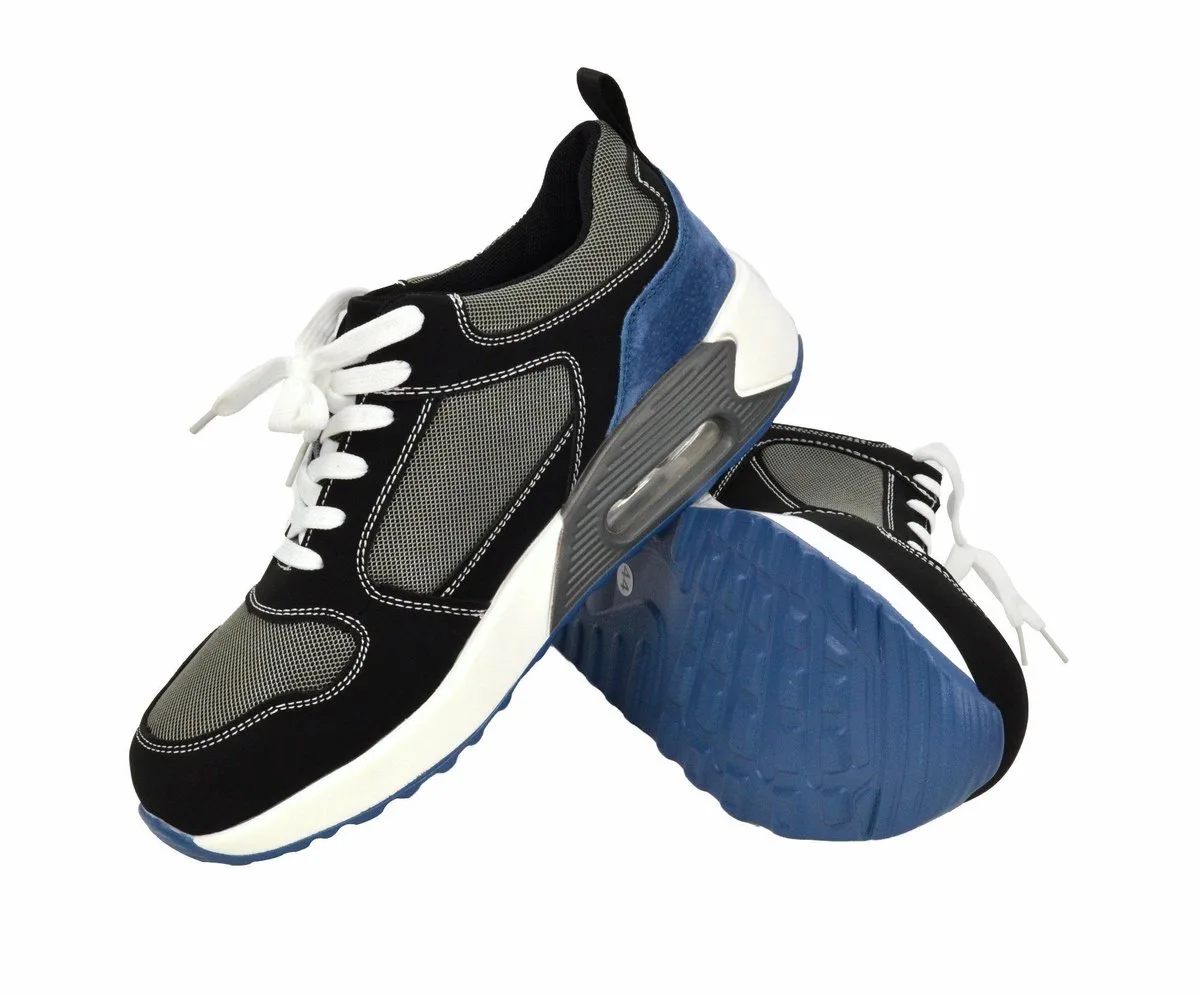 Neon Blue - Werkschoenen - SB Veiligheid - Lichtgewicht - Sportief van AWTOOLS, Blauw, Neon – productafbeelding