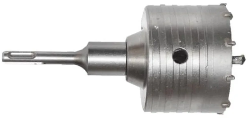 Professionele Betonboor / Gatenzaag - Ø 80 mm - HEX Adapter - TCT Hardmetaal - Voor Beton, Baksteen en Metselwerk - Inclusief Houder de AWTOOLS – image du produit