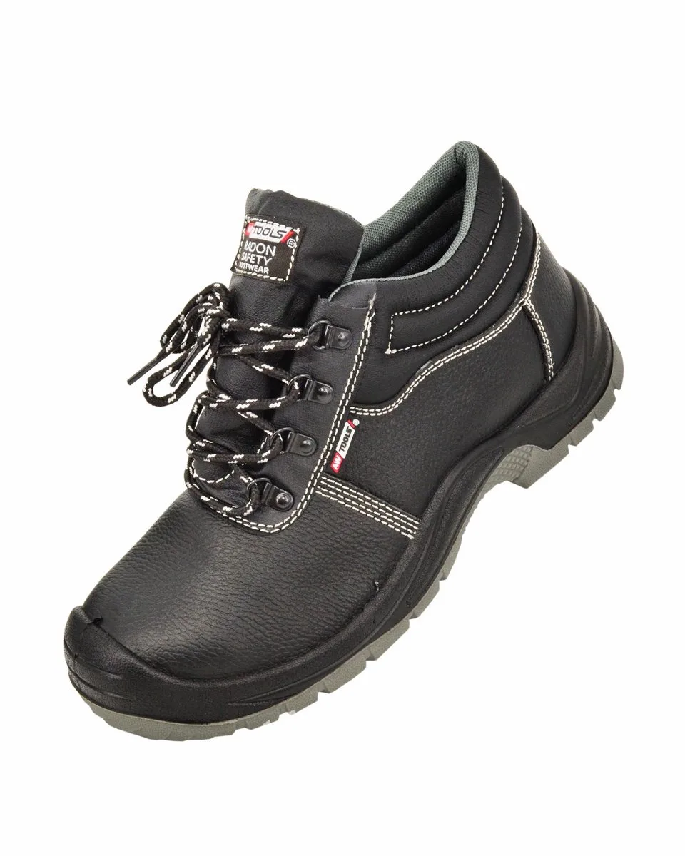 Radon - Hoge Werkschoenen - S3 - Veiligheidsnorm van AWTOOLS, Zwart, 42 – productafbeelding