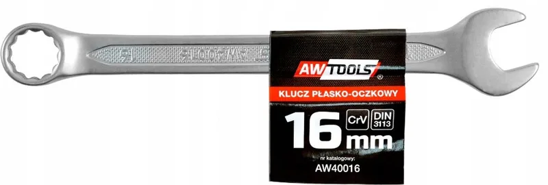 Ringsleutel 16mm CrV DIN3113 AW40016 by AWTOOLS – product image