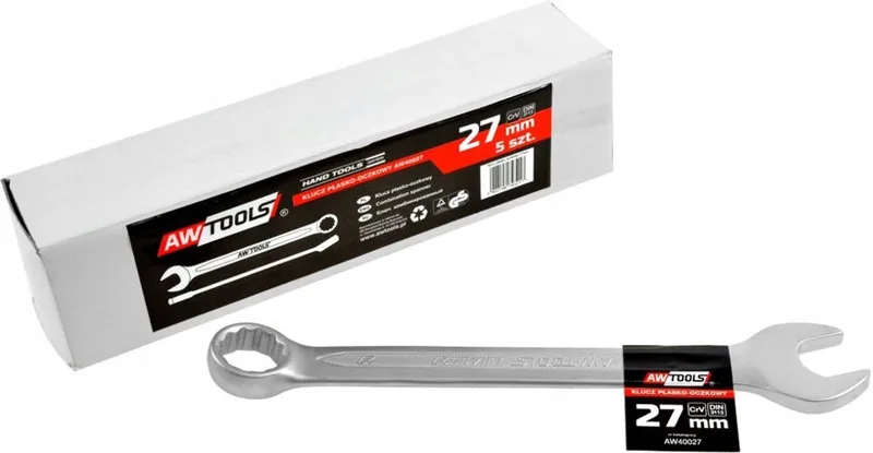 Ringsleutel - 28mm - CrV Staal - DIN 3113 by AWTOOLS – product image